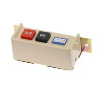 1Pcs LAK-10 ON/OFF Start Stop Interrupteur à bouton-poussoir encastré AC 380/220V 10A Interrupteur de machine à coudre