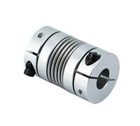 1PCS LB-B- D55L72 Bellows Coupling Aluminum Alloy Encoder Step Servo electronic starter Screw Spring Elastic Flexible Coupler for CNC CZAOINCU(19x22)