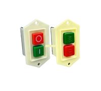 1PCS LC3-5 LC3-10 Start Stop Push Button Switch on/off Table Drill Grinder Cutting Machine Switch 10A/380V NWPNLXEA(LC3-10)