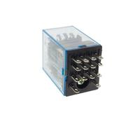 1PCS LED MY4 Purpose Relay 4pdt,14pins relais AC 12V 24V 36V 48V 110V 220V 380V MY4NJ relay switch NWPNLXEA(AC 380V)