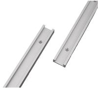 1Pcs Lot de 75 rails en T en aluminium pour le travail du bois - Fentes en T - En aluminium - Pour le travail du bois - Établi pour clôture - 400 mm