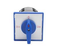 1PCS LW5D-16/YH3.3 16A Quatre Positions 3 Pôles Triphasé Voltmètre Conversion Sélecteur Commutateur à Came de Commutation Panneau Bleu