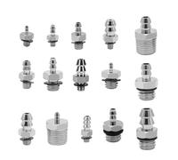 1PCS M-3AU-2 M-3AU-3 M-3AU-4 M-4AU-3 M-5AU-3 M-5AU-4 M-5AU-6 M-6AU-3 M-6AU-4 Connecteurs de raccords pneumatiques en métal en laiton(M-3AU-3 BRASS)