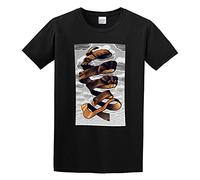 1PCS M.C. Escher Men Adult Short Sleeve Black XXL