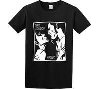 1PCS Men's Mad Season Above Regular Fit T Shirt Black S