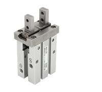1PCS MHZ2-10D1 16D1 20D1 25D1 32D1 40D1 Pinces en aluminium Cylindre à doigt MHZ2 Pince pneumatique parallèle à air Montage taraudé latéral(MHZ2-6D1)