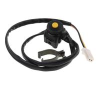 1PCS Motorcycle Moteur Démarrer l'interrupteur Compatible avec of Off Starter Kill Controls Convient à la Plupart des vélos(Yellow E)