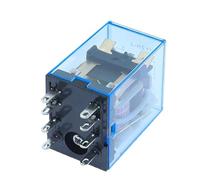 1pcs MY2P HH52P MY2NJ Bobine de Relais Micro Mini Relais Électromagnétique Général Interrupteur avec LED 110V 220V 380V 12V 24V 36V(DC 220V)
