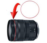1Pcs New Red Indicator Ring Circle for EF 24-105mm 24-105 F/4L IS Lens Repair Parts