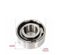 1PCS NFS60 TFS60 60X130X46 MM Unidirectional Bearing Unidirectional Clutch Check Bearing with Keyway
