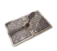 1pcs Non-Slip Silicone Backing, Absorbent and Quick-Drying Bath Mat, Contains Diatomaceous Earth, Home Decor, Living Room Rugs pour Salle(Color 3)