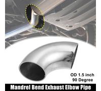 1pcs OD 1.5 pouce 90 Degré Coude Échappement Tube Mandrin Coude