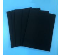 1PCS Omnidirectional Conductive Sponge Foam with Adhesive Backing - EMI Shielding Material for Electronics - 200x300x0.3~3mm(T: 2.0mm)