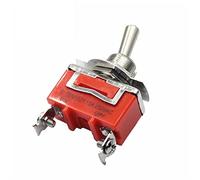 1PCS ON-Off 15A 250V Toggle Switch 2 Pin Toggle Flick Switch Light Metal SPST E-TEN1021 Controls Switches