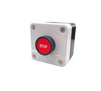 1PCS Outdoor button switch control box 22 aperture indicator light box start stop XB2 switch control box NWPNLXEA