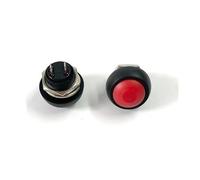 1Pcs PBS-33b 2Pin Switch 12mm 12V 1A momentary Push button Switch since the reset Non-locking NWPNLXEA(1PCS red)