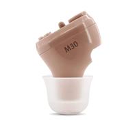 1pcs peau - Mini appareil auditif numérique invisible rechargeable, amplificateur sonore réglable, écouteurs portables pour personnes âgées sourdes