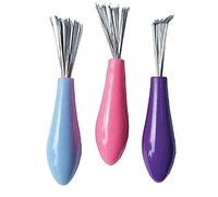 1pcs peigne Cleaner Brosse cheveux nettoyage intégré Remover Nettoyant Brosse à cheveux en plastique Outil Necessities ménagers