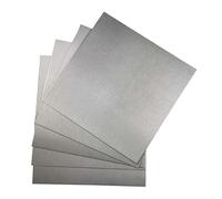 1PCS Plaque de nickel pur à 99,9% d'épaisseur 0,3MM-5MM 100X100MM Plaque de nickel pour galvanoplastie Anode de nickel pour la recherche scientifique (Thickness 0.5MM)