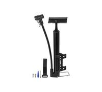 - 1pcs Pompe à vélo Kit de pompe à pied 31x4.5x4cm en alliage d'aluminium noir