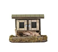 1Pcs Poupée Maison Miniature Salle De Bains Évier Cabinet Prop Réaliste 1/12 Échelle Maison De Poupée Simulation Lavabo Jouet Bricolage Accessoires