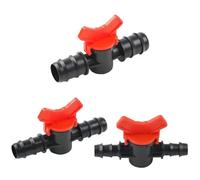1pcs PP-B Shut-off Valve Ball Valve Connector Plug PE Pipe PN4 Drip Hose 16 20 25 Mm Irrigation Systems(20mm)