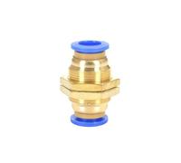 1PCS PU/PY/PV/PZA/PE Pneumatic Fitting Pipe Tube Air Quick Fittings 10mm Water Push In Hose Couping(PM) Plumbing Fittings