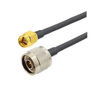 1pcs rg58 n Tapez homme/femme à SMA Bouchon mâle Rf Adaptateur Câble coaxial Pigtail Rg-58 Rallonge cavalier Jumper 1 5cm 50cm 1m 2m 5m(N F to SMA M90,20M)