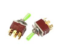 1PCS rocker switch button switch, rocker power switch 2 3 6 pins 2 3 gears E-TEN1021 1021 1122 1221 1322 1321 2210 3310 3210(PURPLE)