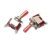1PCS rocker switch button switch, rocker power switch 2 3 6 pins 2 3 gears E-TEN1021 1021 1122 1221 1322 1321 2210 3310 3210(Green)