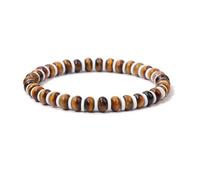 1pcs Rondelle Beads Lapis Lazuli Tiger's Eye Stone Bracelets pour Femmes Hommes