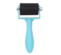 1pcs Rouleau de Peinture en Caoutchouc Rouleau Tambour d'Encre Peinture Rouleau d'Impression Outils d'Impression 1,38 Pouce(Blue)