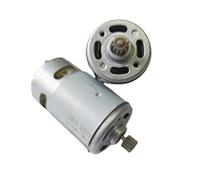 1pcs RS550 DC electronic starter 12V 16.8V 21V Engine Motors with 9/12 Teeth High Torque Gear Box for Drill ICXLPMC(9 Teeth,21V)