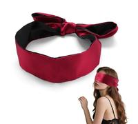 1Pcs Satin Silk Eye Covers, Soft Comfortable Silk blind folds for adult play, Soft Adjustable Eye Blindfold for Bedroom Sex Games, 150cm