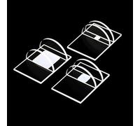 1pcs Sealable XRD Sample Cell for X-ray Diffraction Analysis - Grooved Glass Construction,(With 1Roll Tape 15x15x0.5mm)