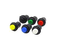 1pcs Self-Lock/Momentary Pushbutton Switches DS228 DS227 12mm OFF- ON Push Button Switch 3A /125VAC 1.5A/250VAC NWPNLXEA(Gelb,Momentary)