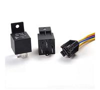 1Pcs/Set JD1914 JD1912 Relais de voiture étanche 12V 40A 4Pin 5Pin 1NO 1NC automatique avec prise automobile universel(5Pin without socket)