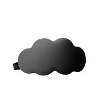 1pcs Sleeping Mask Block Out Sponge Eye Simple Solid Color Blackout Sleep Nap(Black)