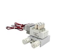 1PCS SMC type SY3120 électrovanne combinaison simple vanne de commande de cylindre à commande électronique SY3120-5LZD-M5 SY3120-6LZD-M5(SY3120-4LZD-M5 4mm,3 Stations)