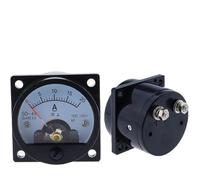 1Pcs SO-45 Ampèremètre circulaire Pointeur analogique DC1A2A3A5A10A15A220A30A Testeur de courant de test électrique 47 * 47mm(DC 50A(75mV))