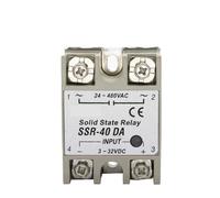 1PCS Solid State Relay Single Phase Small SSR-10DA SSR-25DA SSR-40DA SSR-60DA SSR-80DA SSR-100DA DC Control AC DD DA AA(SSR-40DA)