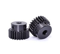 1PCS Spur Gear 1M 15-35T Roue d'engrenage, 17 dents, Alésage de 6,35mm