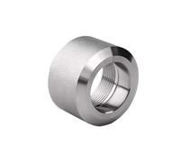 1pcs SS304 316L Threaded Half Coupling Beveling High Pressure Pipe Threaded Fittings 3000LB Forged Stainless Steeld(NPT 304 3000LB,UNIT IS INCH_1/2")