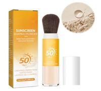 1PCS Sunscreen Setting Powder, SPF 50++ Mineral Matte Finish Loose Face Powder, Matte Translucent Face Powder for All Skin, Oil Control Natural Matte Finish, Lasting Lightweight Breathable (1 pcs)