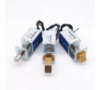 1PCS TAU-S0837DL DC 6V 12V 24V Serrures électro-aimant course 10mm Serrure magnétique for la serrure de porte d'armoire(S0837DL-A 12V)