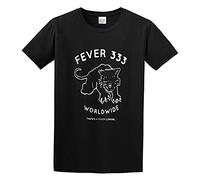 1PCS The Fever 333 Black Cat Fever T-Shirt Graphic Top Printed Shirt for Mens Black XL