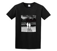 1PCS The Stripes Under Great Northern Lights Hits Design Men Adult Short Sleeve Black S