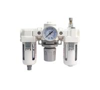 1PCS Vanne de régulation de pression Triple composants du processeur de source d'air séparateur huile-eau AC3000 série AC2000-02(AC2000-02D)