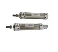 1PCS vérin tampon pneumatique MAC25-25 MAC25-50 MAC32-75 MAC25-75scm MAC32-150MAC double effet avec mini vérin à coussin(MAC25-300 1PCS,SU)