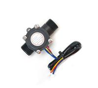 1Pcs Water Flow Counter Sensor Control Effect Flow Meter 1-30L/min 1/2'' Water Flow Sensor Switch 3P 4P 5P NWPNLXEA(4P)